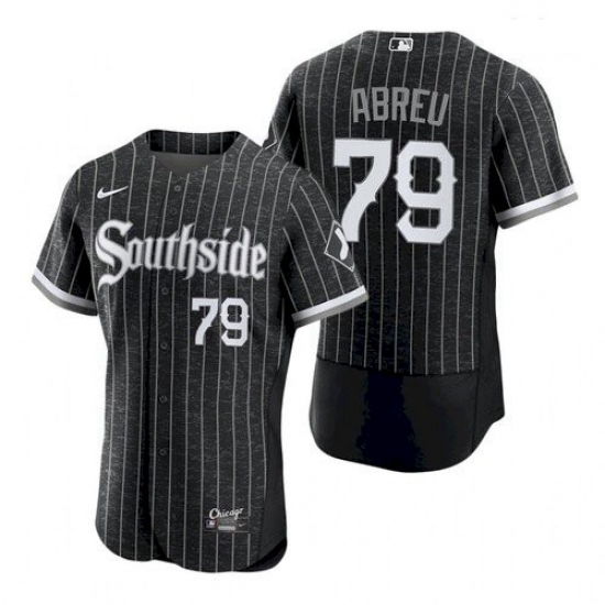 Men's Chicago White Sox Jose Abreu 2021 City Connect Southside Jersey Men's Chicago White Sox Jose Abreu 2021 City Connect Southside Jersey