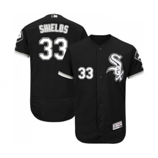 Mens Majestic Chicago White Sox 33 James Shields Black Alternate Flex Base Authentic Collection MLB Jersey Mens Majestic Chicago White Sox 33 James Shields Black Alternate Flex Base Authentic Collection MLB Jersey
