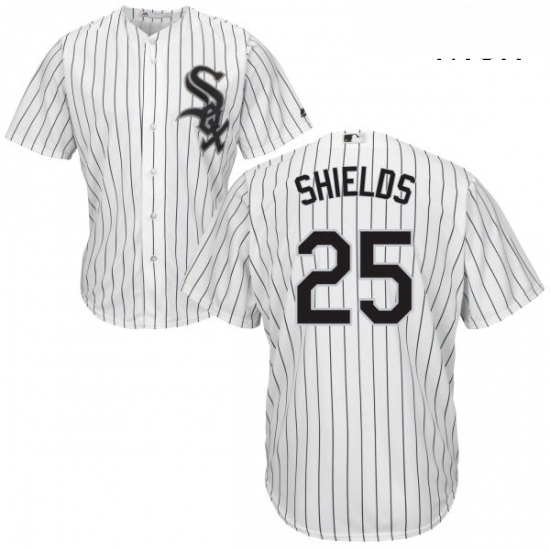 Mens Majestic Chicago White Sox 33 James Shields Replica White Home Cool Base MLB Jersey Mens Majestic Chicago White Sox 33 James Shields Replica White Home Cool Base MLB Jersey