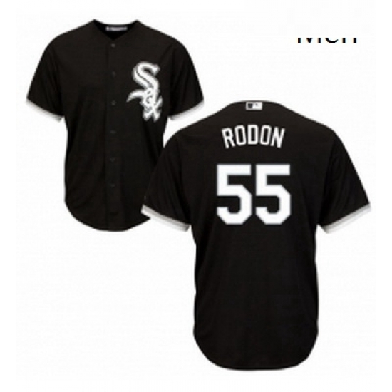 Mens Majestic Chicago White Sox 55 Carlos Rodon Replica Black Alternate Home Cool Base MLB Jersey Mens Majestic Chicago White Sox 55 Carlos Rodon Replica Black Alternate Home Cool Base MLB Jersey