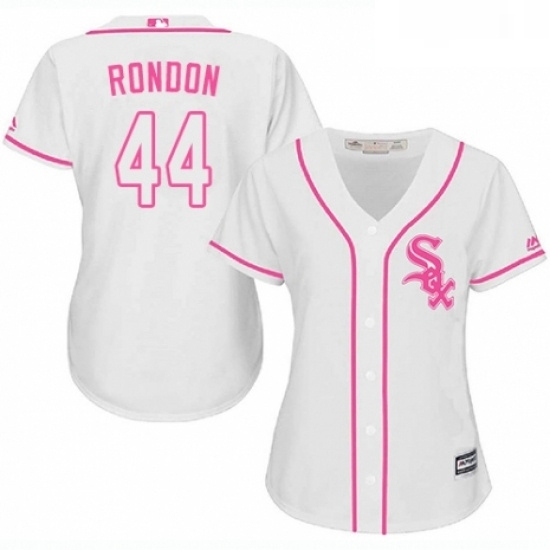 Womens Majestic Chicago White Sox 44 Bruce Rondon Authentic White Fashion Cool Base MLB Jersey Womens Majestic Chicago White Sox 44 Bruce Rondon Authentic White Fashion Cool Base MLB Jersey