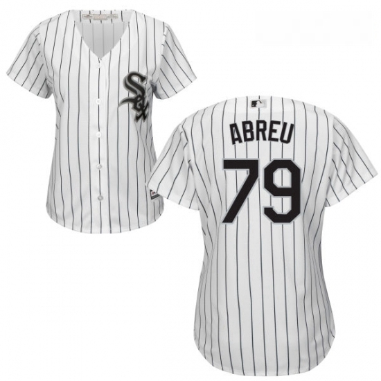Womens Majestic Chicago White Sox 79 Jose Abreu Replica White Home Cool Base MLB Jersey Womens Majestic Chicago White Sox 79 Jose Abreu Replica White Home Cool Base MLB Jersey