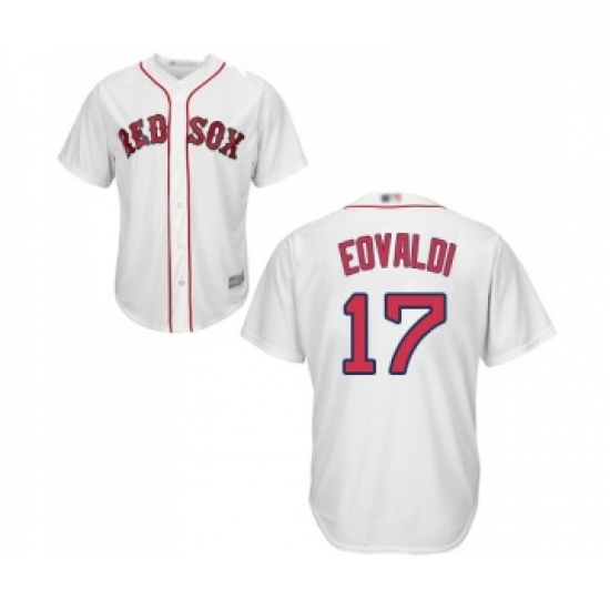 Youth Boston Red Sox 17 Nathan Eovaldi Replica White Home Cool Base Baseball Jersey Youth Boston Red Sox 17 Nathan Eovaldi Replica White Home Cool Base Baseball Jersey