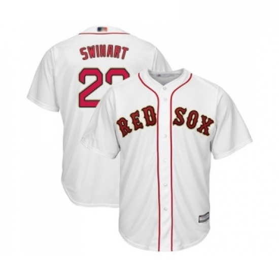 Youth Boston Red Sox 23 Blake Swihart Authentic White 2019 Gold Program Cool Base Baseball Jersey Youth Boston Red Sox 23 Blake Swihart Authentic White 2019 Gold Program Cool Base Baseball Jersey