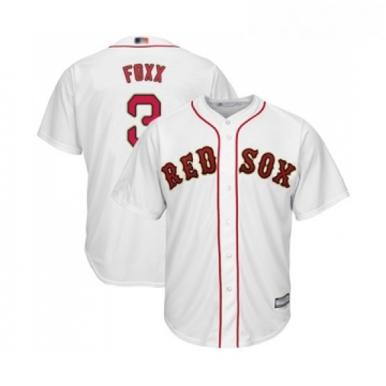 Youth Boston Red Sox 3 Jimmie Foxx Authentic White 2019 Gold Program Cool Base Baseball Jersey Youth Boston Red Sox 3 Jimmie Foxx Authentic White 2019 Gold Program Cool Base Baseball Jersey