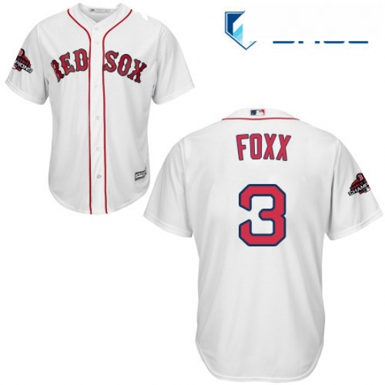 Youth Majestic Boston Red Sox 3 Jimmie Foxx Authentic White Home Cool Base 2018 World Series Champions MLB Jersey Youth Majestic Boston Red Sox 3 Jimmie Foxx Authentic White Home Cool Base 2018 World Series Champions MLB Jersey