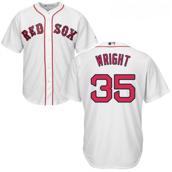 Youth Majestic Boston Red Sox 35 Steven Wright Authentic White Home Cool Base MLB Jersey Youth Majestic Boston Red Sox 35 Steven Wright Authentic White Home Cool Base MLB Jersey