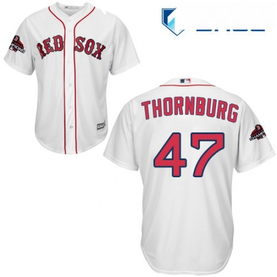 Youth Majestic Boston Red Sox 47 Tyler Thornburg Authentic White Home Cool Base 2018 World Series Champions MLB Jersey Youth Majestic Boston Red Sox 47 Tyler Thornburg Authentic White Home Cool Base 2018 World Series Champions MLB Jersey