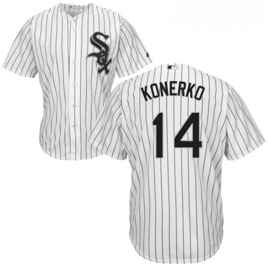 Youth Majestic Chicago White Sox 14 Paul Konerko Authentic White Home Cool Base MLB Jersey Youth Majestic Chicago White Sox 14 Paul Konerko Authentic White Home Cool Base MLB Jersey