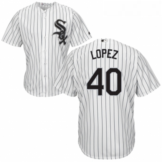 Youth Majestic Chicago White Sox 40 Reynaldo Lopez Authentic White Home Cool Base MLB Jersey Youth Majestic Chicago White Sox 40 Reynaldo Lopez Authentic White Home Cool Base MLB Jersey