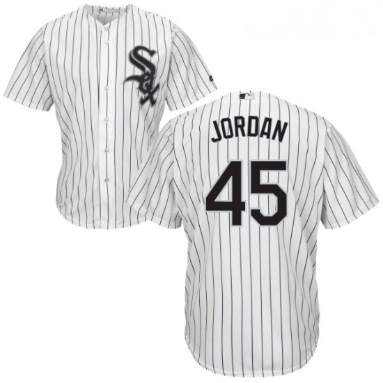 Youth Majestic Chicago White Sox 45 Michael Jordan Authentic White Home Cool Base MLB Jersey Youth Majestic Chicago White Sox 45 Michael Jordan Authentic White Home Cool Base MLB Jersey