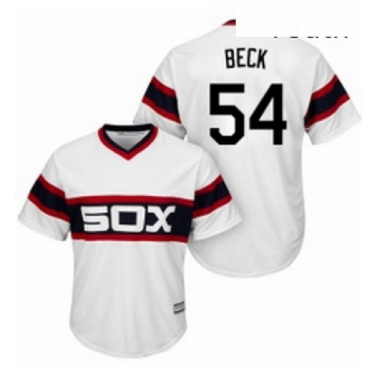 Youth Majestic Chicago White Sox 54 Chris Beck Replica White 2013 Alternate Home Cool Base MLB Jersey Youth Majestic Chicago White Sox 54 Chris Beck Replica White 2013 Alternate Home Cool Base MLB Jersey