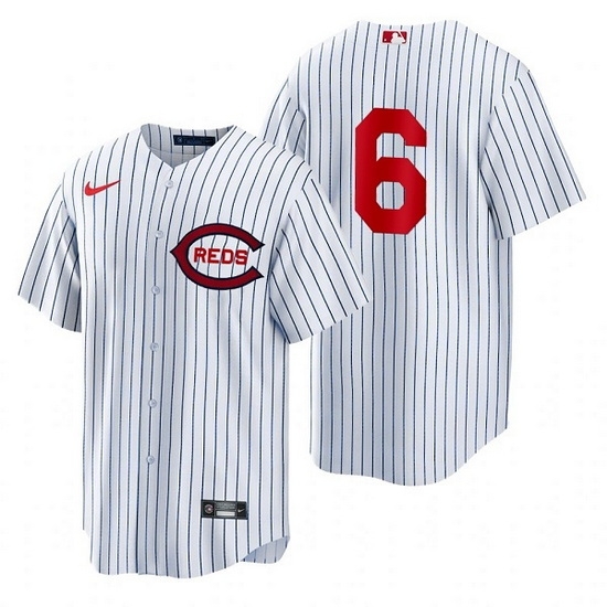 Men Cincinnati Reds 6 Jonathan India 2022 White Field Of Dreams Stitched Baseball Jersey Men Cincinnati Reds 6 Jonathan India 2022 White Field Of Dreams Stitched Baseball Jersey