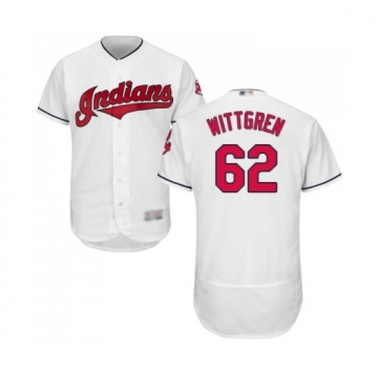 Mens Cleveland Indians 62 Nick Wittgren White Home Flex Base Authentic Collection Baseball Jersey Mens Cleveland Indians 62 Nick Wittgren White Home Flex Base Authentic Collection Baseball Jersey