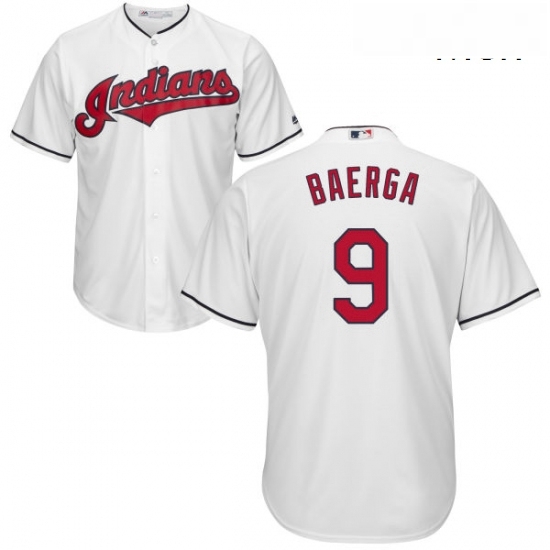 Mens Majestic Cleveland Indians 9 Carlos Baerga Replica White Home Cool Base MLB Jersey Mens Majestic Cleveland Indians 9 Carlos Baerga Replica White Home Cool Base MLB Jersey