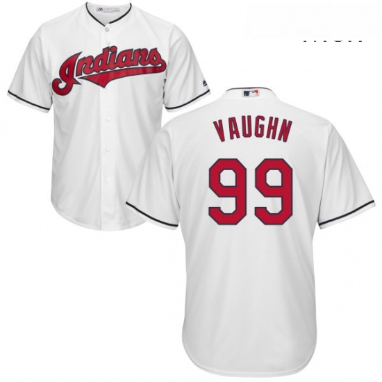 Mens Majestic Cleveland Indians 99 Ricky Vaughn Replica White Home Cool Base MLB Jersey Mens Majestic Cleveland Indians 99 Ricky Vaughn Replica White Home Cool Base MLB Jersey