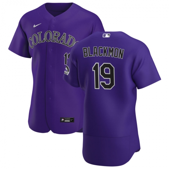 Men Colorado Rockies 19 Charlie Blackmon Men Nike Purple Alternate 2020 Flex Base Player MLB Jersey Men Colorado Rockies 19 Charlie Blackmon Men Nike Purple Alternate 2020 Flex Base Player MLB Jersey