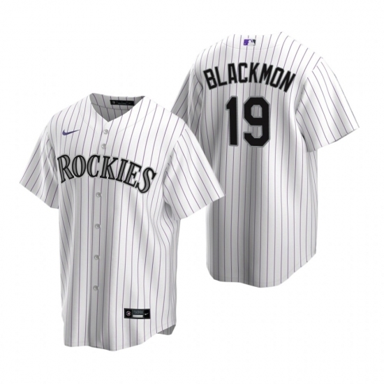 Mens Nike Colorado Rockies 19 Charlie Blackmon White Home Stitched Baseball Jerse Mens Nike Colorado Rockies 19 Charlie Blackmon White Home Stitched Baseball Jerse