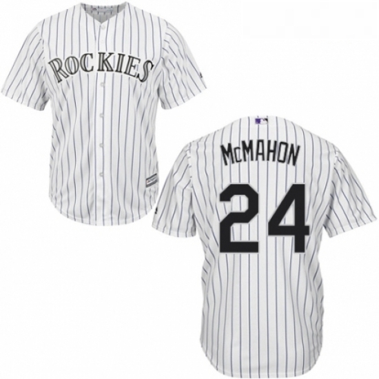 Youth Majestic Colorado Rockies 24 Ryan McMahon Authentic White Home Cool Base MLB Jersey Youth Majestic Colorado Rockies 24 Ryan McMahon Authentic White Home Cool Base MLB Jersey