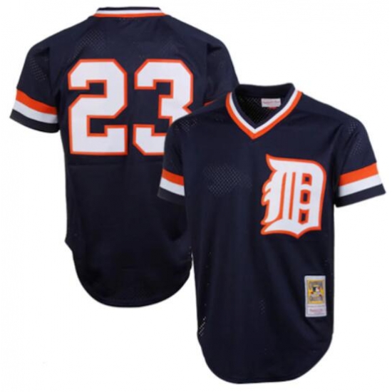 Men Detroit Tigers Kirk Gibson Mitchell & Ness 1984 Authentic Cooperstown Collection Mesh Batting Practice Jersey Navy Men Detroit Tigers Kirk Gibson Mitchell & Ness 1984 Authentic Cooperstown Collection Mesh Batting Practice Jersey Navy
