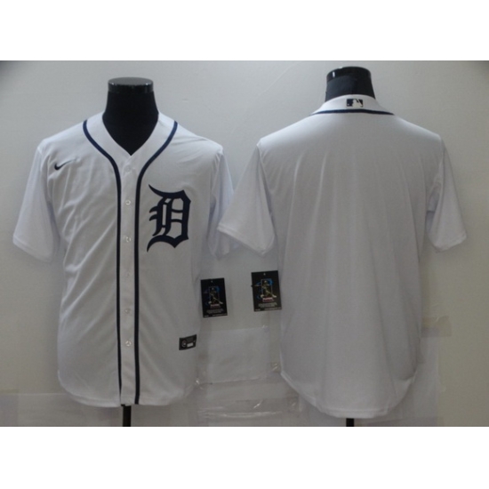 Men Nike Detroit Tigers White blank 2020 Authentic Official Team MLB Jersey Men Nike Detroit Tigers White blank 2020 Authentic Official Team MLB Jersey