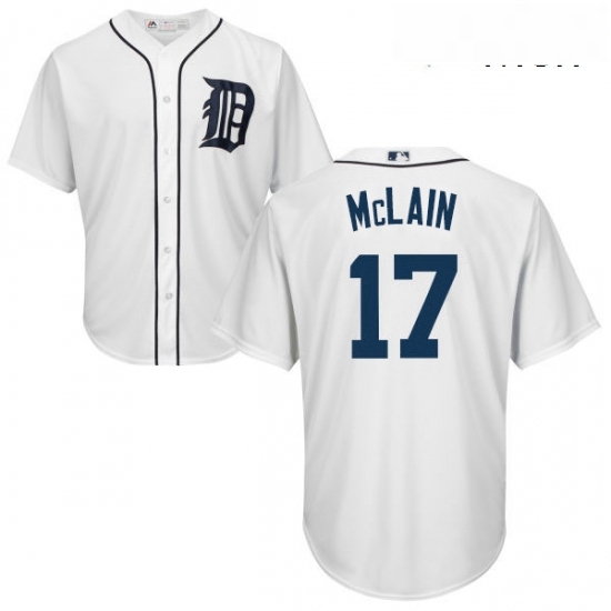Mens Majestic Detroit Tigers 17 Denny Mclain Replica White Home Cool Base MLB Jersey Mens Majestic Detroit Tigers 17 Denny Mclain Replica White Home Cool Base MLB Jersey