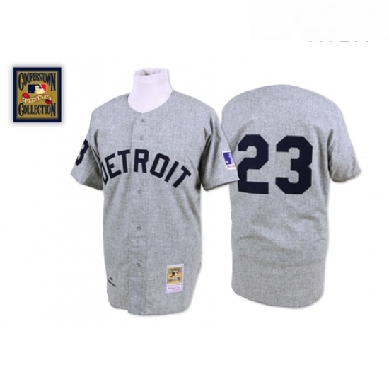 Mens Mitchell and Ness 1969 Detroit Tigers 23 Willie Horton Replica Grey Throwback MLB Jersey Mens Mitchell and Ness 1969 Detroit Tigers 23 Willie Horton Replica Grey Throwback MLB Jersey