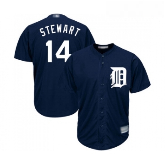 Youth Detroit Tigers 14 Christin Stewart Replica Navy Blue Alternate Cool Base Baseball Jersey Youth Detroit Tigers 14 Christin Stewart Replica Navy Blue Alternate Cool Base Baseball Jersey