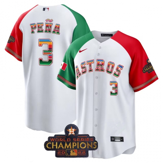 Men Houston Astros 3 Jeremy Pe F1a White Mexico Texas Cool Base Stitched Baseball Jersey Men Houston Astros 3 Jeremy Pe F1a White Mexico Texas Cool Base Stitched Baseball Jersey