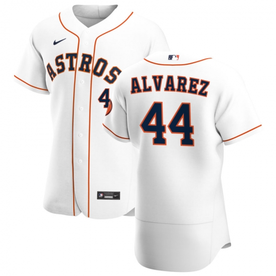 Men Houston Astros 44 Yordan Alvarez Men Nike White Home 2020 Flex Base Player MLB Jersey Men Houston Astros 44 Yordan Alvarez Men Nike White Home 2020 Flex Base Player MLB Jersey