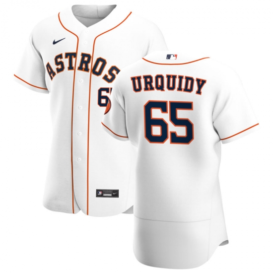 Men Houston Astros 65 Jose Urquidy Men Nike White Home 2020 Flex Base Player MLB Jersey Men Houston Astros 65 Jose Urquidy Men Nike White Home 2020 Flex Base Player MLB Jersey