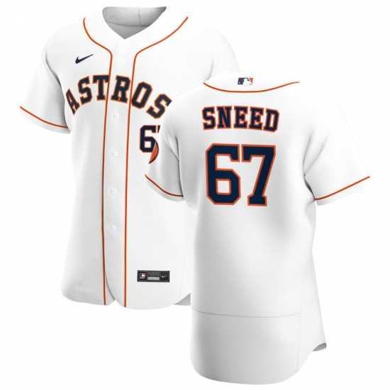 Men Houston Astros 67 Cy Sneed Men Nike White Home 2020 Flex Base Player MLB Jersey Men Houston Astros 67 Cy Sneed Men Nike White Home 2020 Flex Base Player MLB Jersey