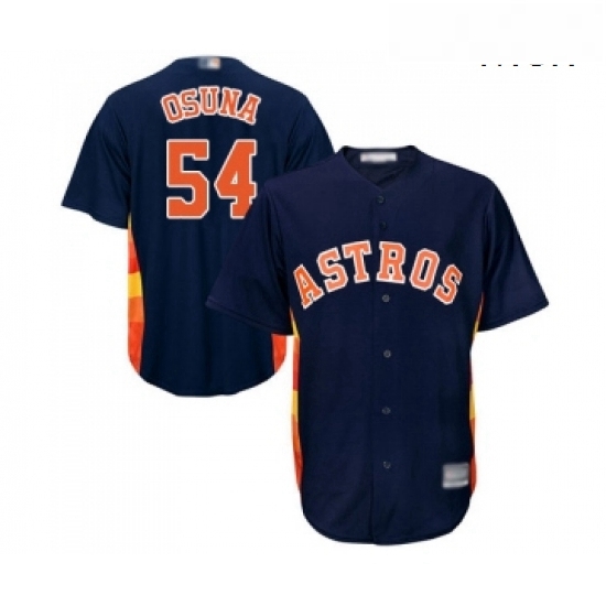 Mens Houston Astros 54 Roberto Osuna Replica Navy Blue Alternate Cool Base Baseball Jersey Mens Houston Astros 54 Roberto Osuna Replica Navy Blue Alternate Cool Base Baseball Jersey