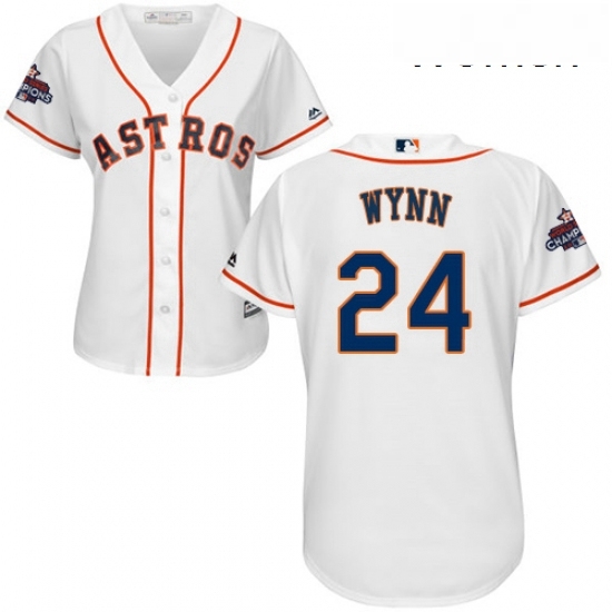Womens Majestic Houston Astros 24 Jimmy Wynn Authentic White Home 2017 World Series Champions Cool Base MLB Jersey Womens Majestic Houston Astros 24 Jimmy Wynn Authentic White Home 2017 World Series Champions Cool Base MLB Jersey
