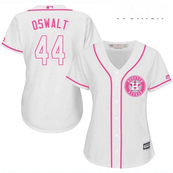 Womens Majestic Houston Astros 44 Roy Oswalt Authentic White Fashion Cool Base MLB Jersey Womens Majestic Houston Astros 44 Roy Oswalt Authentic White Fashion Cool Base MLB Jersey