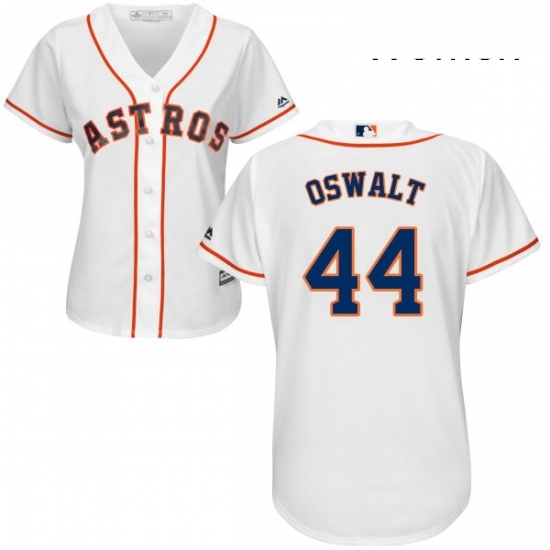 Womens Majestic Houston Astros 44 Roy Oswalt Authentic White Home Cool Base MLB Jersey Womens Majestic Houston Astros 44 Roy Oswalt Authentic White Home Cool Base MLB Jersey