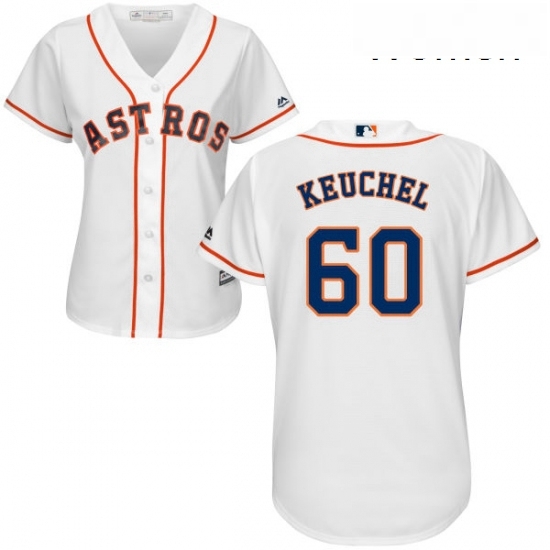 Womens Majestic Houston Astros 60 Dallas Keuchel Authentic White Home Cool Base MLB Jersey Womens Majestic Houston Astros 60 Dallas Keuchel Authentic White Home Cool Base MLB Jersey