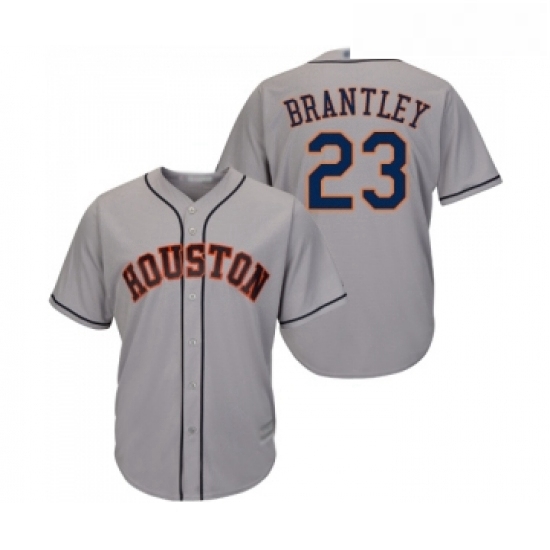 Youth Houston Astros 23 Michael Brantley Authentic Grey Road Cool Base Baseball Jersey Youth Houston Astros 23 Michael Brantley Authentic Grey Road Cool Base Baseball Jersey