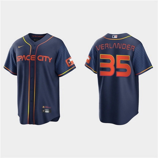Youth Houston Astros 35 Justin Verlander 2022 Navy City Connect Stitched Jersey Youth Houston Astros 35 Justin Verlander 2022 Navy City Connect Stitched Jersey