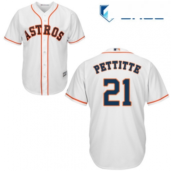 Youth Majestic Houston Astros 21 Andy Pettitte Authentic White Home Cool Base MLB Jersey Youth Majestic Houston Astros 21 Andy Pettitte Authentic White Home Cool Base MLB Jersey