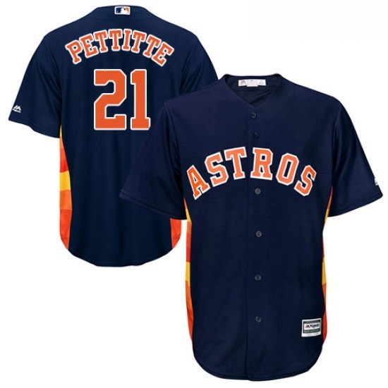 Youth Majestic Houston Astros 21 Andy Pettitte Replica Navy Blue Alternate Cool Base MLB Jersey Youth Majestic Houston Astros 21 Andy Pettitte Replica Navy Blue Alternate Cool Base MLB Jersey