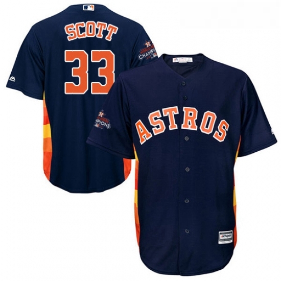 Youth Majestic Houston Astros 33 Mike Scott Authentic Navy Blue Alternate 2017 World Series Champions Cool Base MLB Jersey Youth Majestic Houston Astros 33 Mike Scott Authentic Navy Blue Alternate 2017 World Series Champions Cool Base MLB Jersey