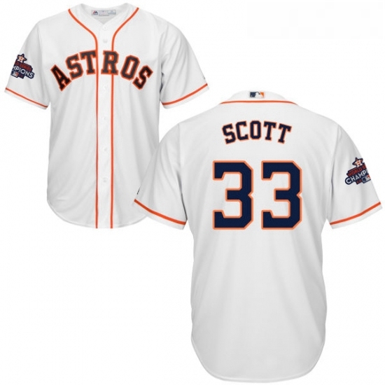 Youth Majestic Houston Astros 33 Mike Scott Authentic White Home 2017 World Series Champions Cool Base MLB Jersey Youth Majestic Houston Astros 33 Mike Scott Authentic White Home 2017 World Series Champions Cool Base MLB Jersey