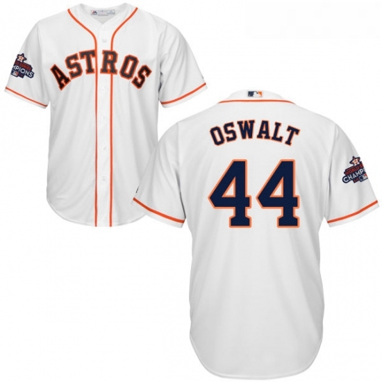 Youth Majestic Houston Astros 44 Roy Oswalt Authentic White Home 2017 World Series Champions Cool Base MLB Jersey Youth Majestic Houston Astros 44 Roy Oswalt Authentic White Home 2017 World Series Champions Cool Base MLB Jersey