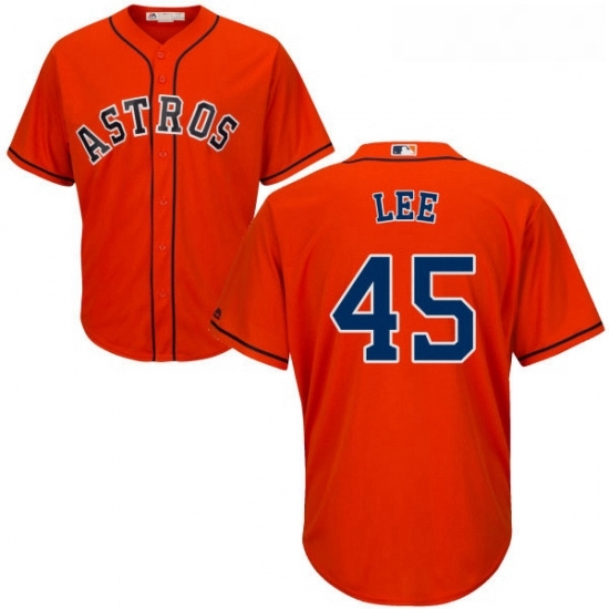 Youth Majestic Houston Astros 45 Carlos Lee Authentic Orange Alternate Cool Base MLB Jersey Youth Majestic Houston Astros 45 Carlos Lee Authentic Orange Alternate Cool Base MLB Jersey
