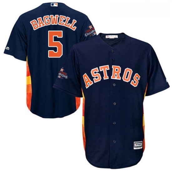 Youth Majestic Houston Astros 5 Jeff Bagwell Authentic Navy Blue Alternate 2017 World Series Champions Cool Base MLB Jersey Youth Majestic Houston Astros 5 Jeff Bagwell Authentic Navy Blue Alternate 2017 World Series Champions Cool Base MLB Jersey