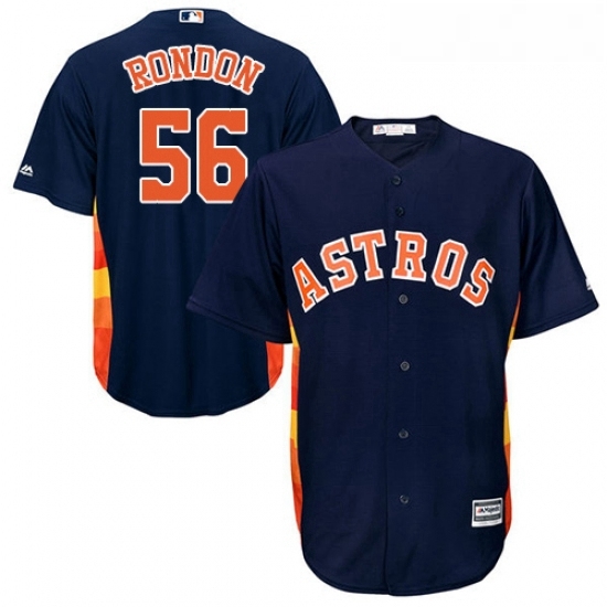 Youth Majestic Houston Astros 56 Hector Rondon Authentic Navy Blue Alternate Cool Base MLB Jersey Youth Majestic Houston Astros 56 Hector Rondon Authentic Navy Blue Alternate Cool Base MLB Jersey