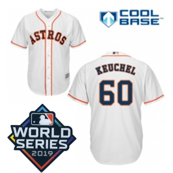 Youth Majestic Houston Astros 60 Dallas Keuchel White Home Cool Base Sitched 2019 World Series Patch Jersey Youth Majestic Houston Astros 60 Dallas Keuchel White Home Cool Base Sitched 2019 World Series Patch Jersey