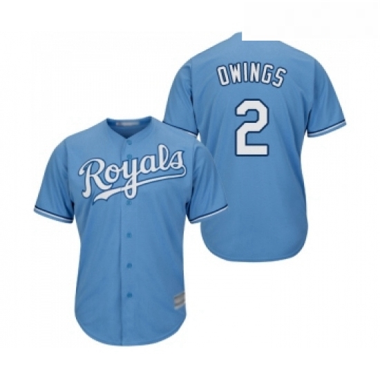 Youth Kansas City Royals 2 Chris Owings Replica Light Blue Alternate 1 Cool Base Baseball Jersey Youth Kansas City Royals 2 Chris Owings Replica Light Blue Alternate 1 Cool Base Baseball Jersey