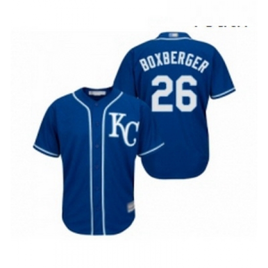 Youth Kansas City Royals 26 Brad Boxberger Replica Blue Alternate 2 Cool Base Baseball Jersey Youth Kansas City Royals 26 Brad Boxberger Replica Blue Alternate 2 Cool Base Baseball Jersey